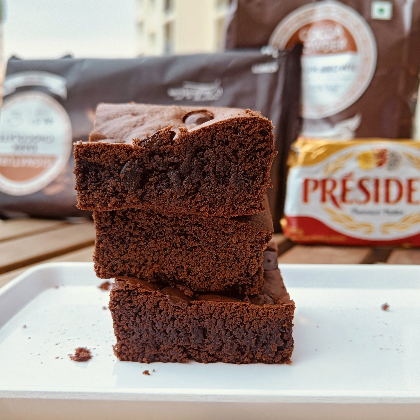 Double Chocolate Brownies